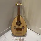 عود مصري للمبتدئين جديد معى اوتار اصليه اضافيه وعدد ريشتين