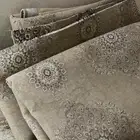 سجاد (موكيت) مقاس 4 4 اللون بيج مزخرف