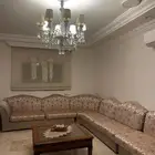 كنب على شكل حرف ال L به خزين تحته
