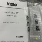 شاشة 55 بوصه سمارت برموتين بضمان شارينها قبل شهرين آخر اصدا