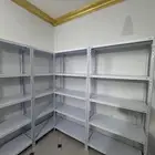 رفوف مستودعات لترتيب الاغراض المنزليه وتخزين في المحلات