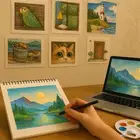 دوره تعليم الرسم الواقعي عن بعد