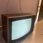تلفزيون انتيكه خشبي (شغال)