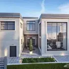 تصميم واجهات منازل وفيلات علي أحدث الإصدارات