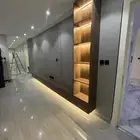 من أعمالي في الدمام خلفيه شاشه مع خلفيه سرير بديل شيبورد