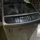 غساله ال جي اتوماتيك علوي سيلفر 15 كيلو مستخدمه نظيفة مره