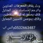 قصائد وشيلات للمناسبات