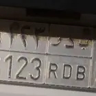 لوحة سيارة
