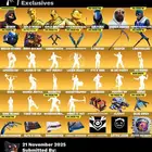 حساب فورت نايت ايكونك نوادر