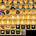 حساب فورت فخم مع الايديي وبرضو طور الزومبي القديم