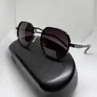 نظارة فخمة للجنسين فريم معدني وعدسات حماية UV