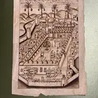 رسم قديم للمدينة المنورة