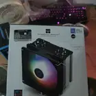 cpu aircooler and lian li fans