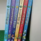 كتب dog man - cat kid - captain Underpants مستخدمه لاكن شكله