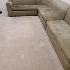 كنب حرف ال مع فرشه مقاس 4 5