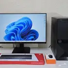 كمبيوتر مكتبي DELL مع شاشة 24 بوصة