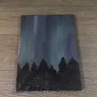 لوحة فنيه الشفق القطبي