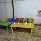 كراسي و طاولات اطفال