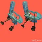 عربه اطفال كرتونه لم تستخدم ابدا جديده