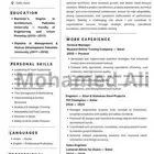 تصميم Cv احترافي على نظام ATS بنسبة 100