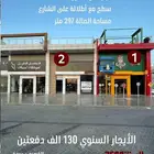 صالات للايجار السنوي حي الريان بريدة