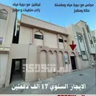 وحدة أرضية للايجار السنوي حي الشماس