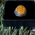 مسباح خاتم فضه سبحه خواتم أحجار كريمة إكسسوارات عقيق يمني