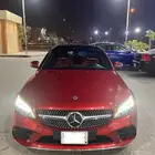 مرسيدس C200 احمر نظيفة 2020 ممشى 50 الف