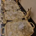 قهوجي صبابين حريم ورجال قبل فلبيات كراسي طاولة