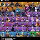 حساب فورت نايت اساسي بكامل معلومات