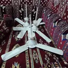 3 مراوح سقف ماركة KDD بحالة ممتازة . مفكوكة في الارض لاعلي س