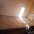 سرير جديد مفرد مع مرتبه