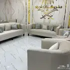 طقم كنب فاخر للمنزل مريح للجلوس متوفر