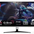 شاشة gaming استعمال خفيف جدا شبه جديدة