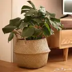 طقم سلال لتنظيم وتوزيعات مع شالات كنب بالون البيج