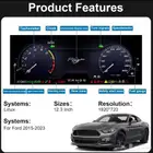 شاشة عدادات رقمية 12.3 إنش موستنج (Digital Cluster)