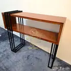 طاولة مدخل كونسول خشب حديد
