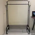 منظم ملابس معدن مع مرايا معدن