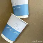 اكواب ورقية تصنيع اكواب مطبعة اكواب استكر ستكرات طباعة كوب