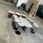 طاولات حسب اطلب والمقاسات
