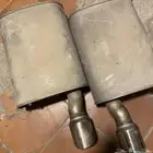 2014 Mustang exhaust LCD with frame and AC decor