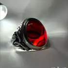 خاتم عقيق يماني كرزي مصور