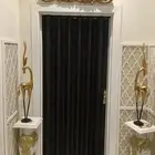 باب ابواب سحب سحاب سحابة جلد بلاستيك كورديون