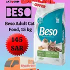 Beso Adult cat food 15 kg