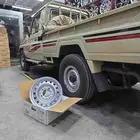 جنوط تويوتا شاص شنبر   وماصورة الصدام الخلفي جهة اليسار اصلي