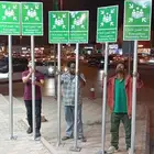 لوحات حديد لوحة عقارات لوحة نقطة تجمع لوحات حروف بارزة