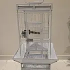 قفص ببغاء كبير مع استاند علوي