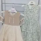 فستان اطفال مناسب للحفلات لعمر سنه إلى سنتين مستعمله ونظيفه