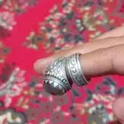 خاتم ودبله فضه للبيع
