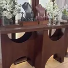 طاوله شبكه بلون البني روووعه